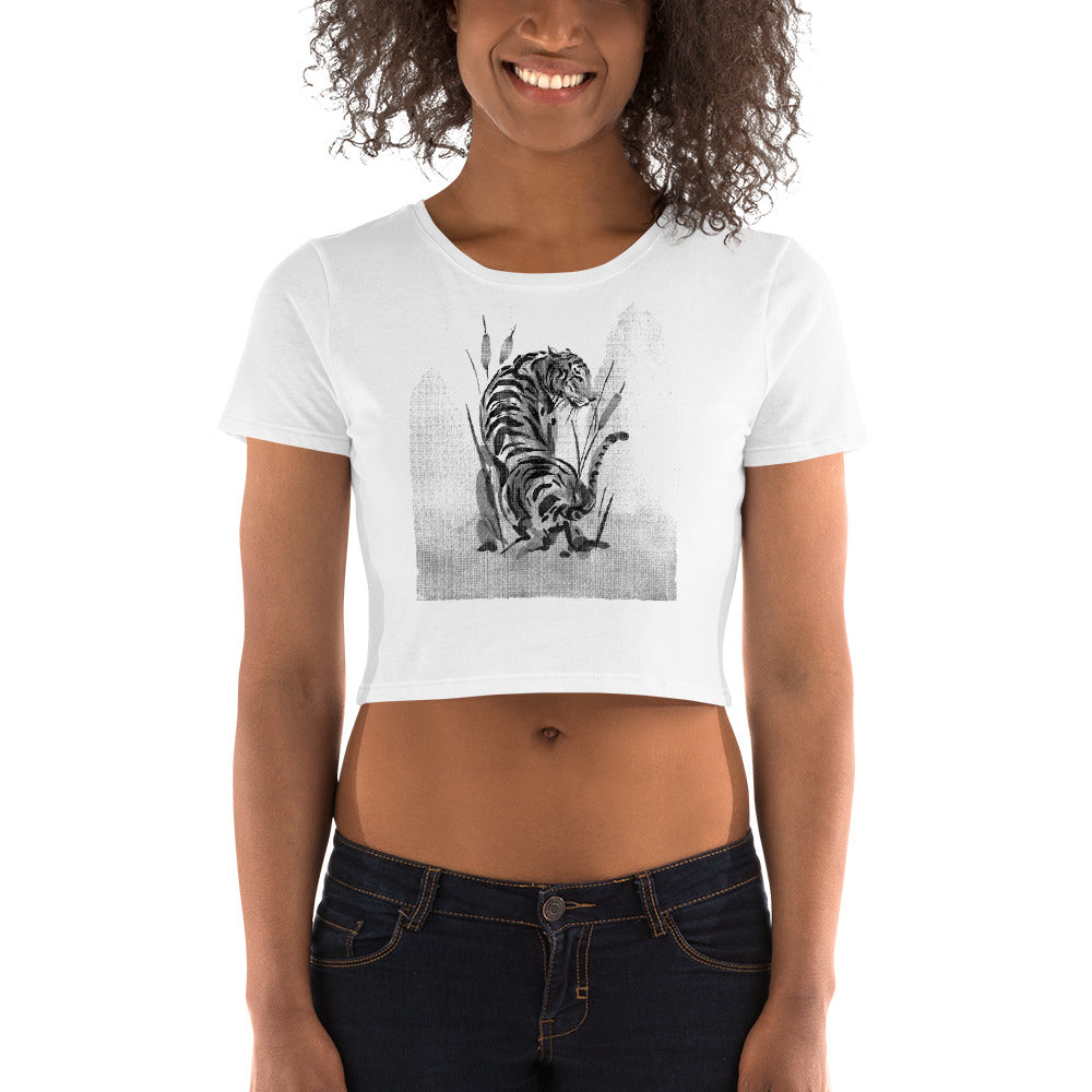 Camiseta corta para mujer